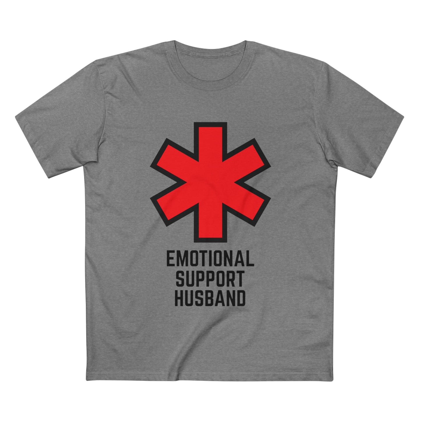 "Emotional Support Husband" Staple Tee