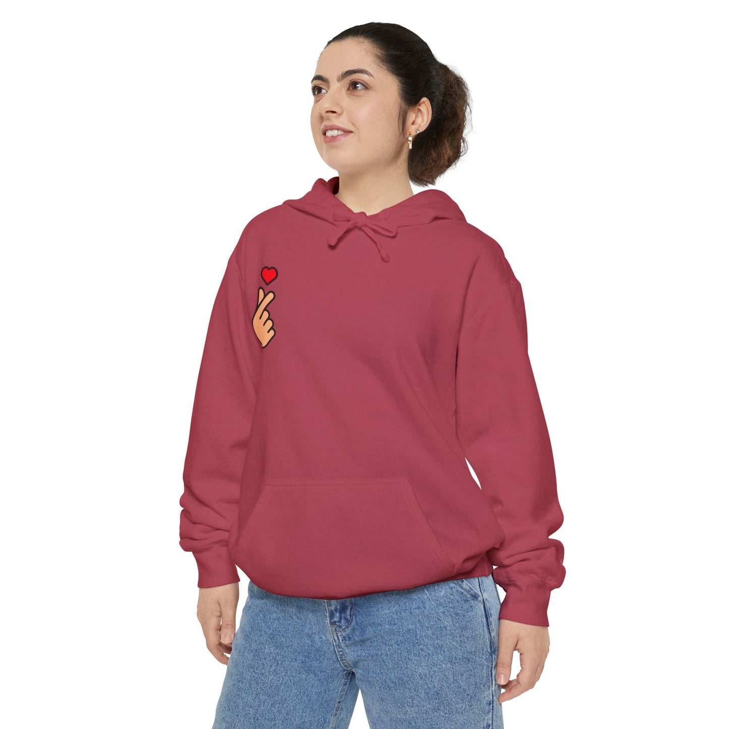 Finger Heart Unisex Hoodie