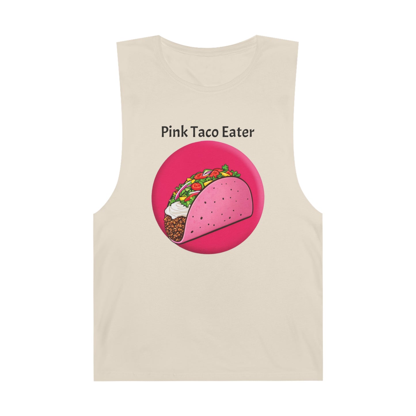 Unisex Pink Taco Barnard Tank