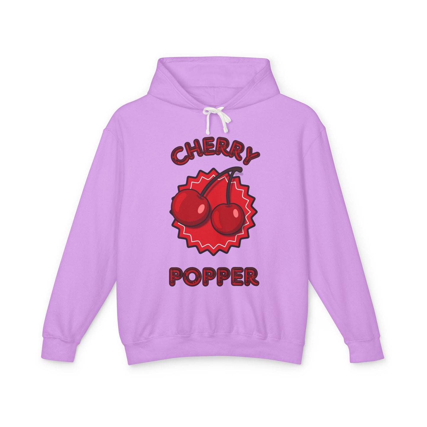 Cherry Popper Unisex Lightweight Hooded Sweatshirt