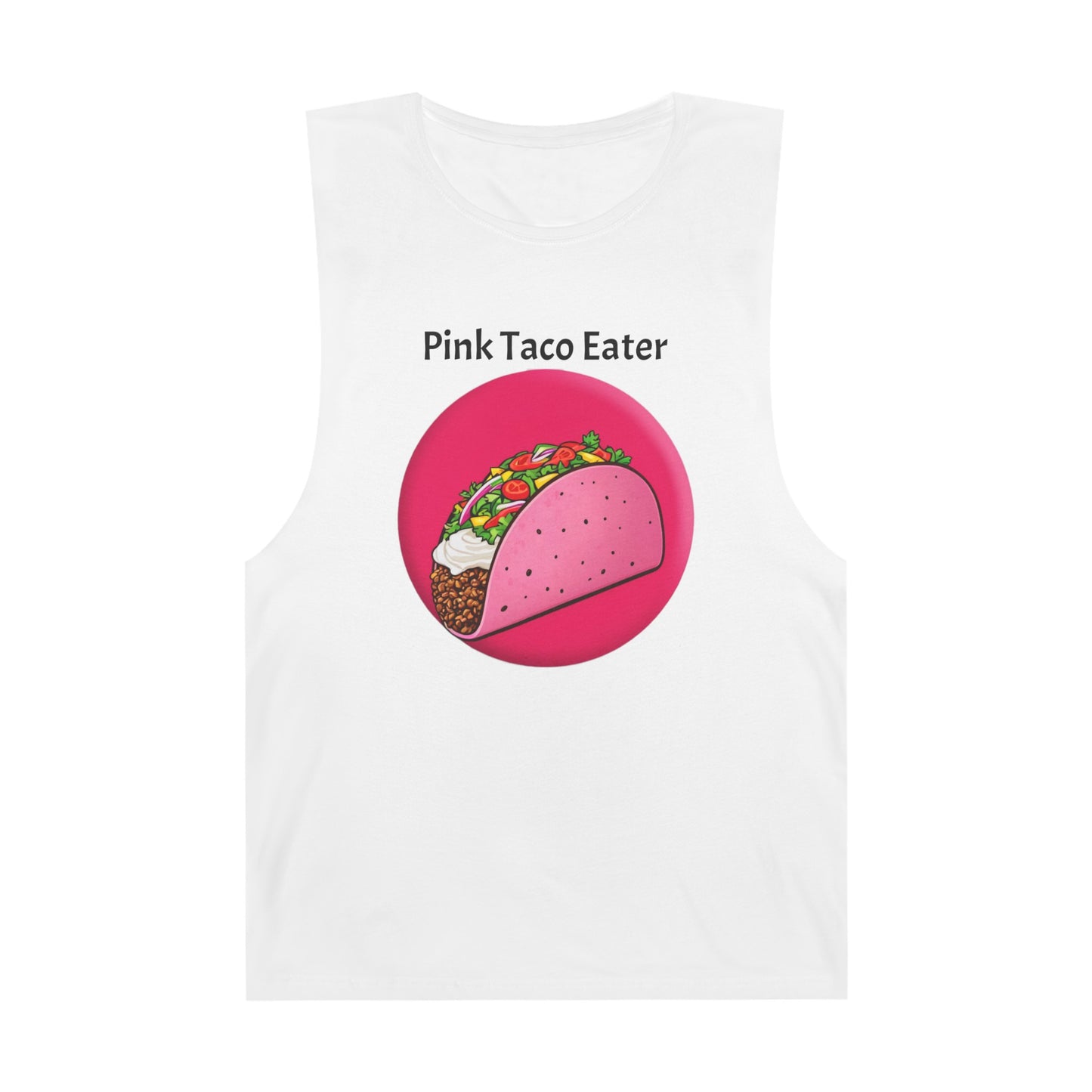 Unisex Pink Taco Barnard Tank