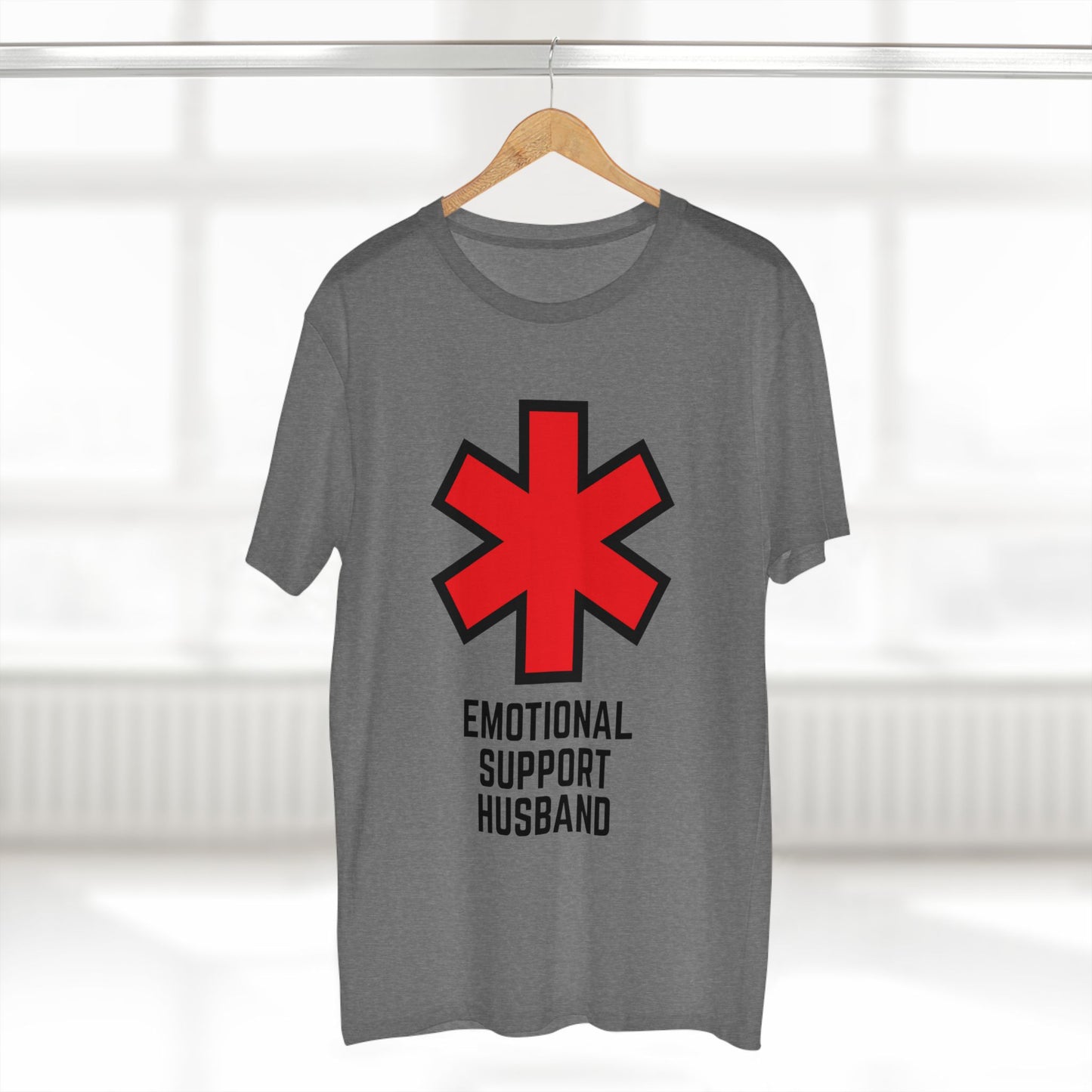 "Emotional Support Husband" Staple Tee