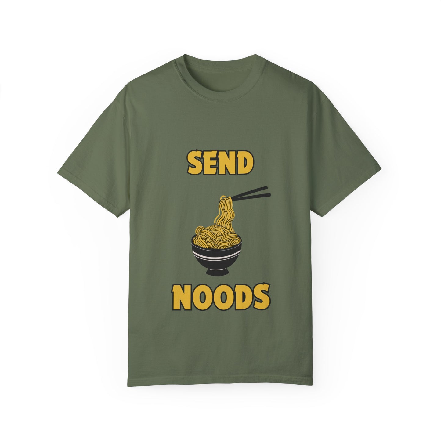 "Send Noods" Unisex Garment-Dyed T-shirt