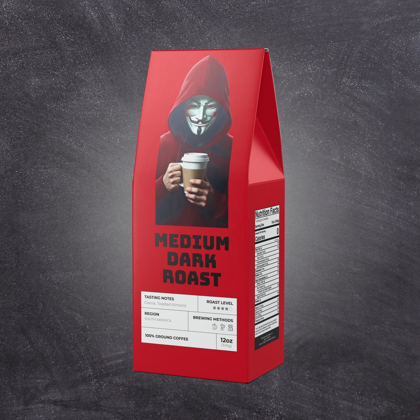 Chaos Cascades Coffee Blend (Medium-Dark Roast)