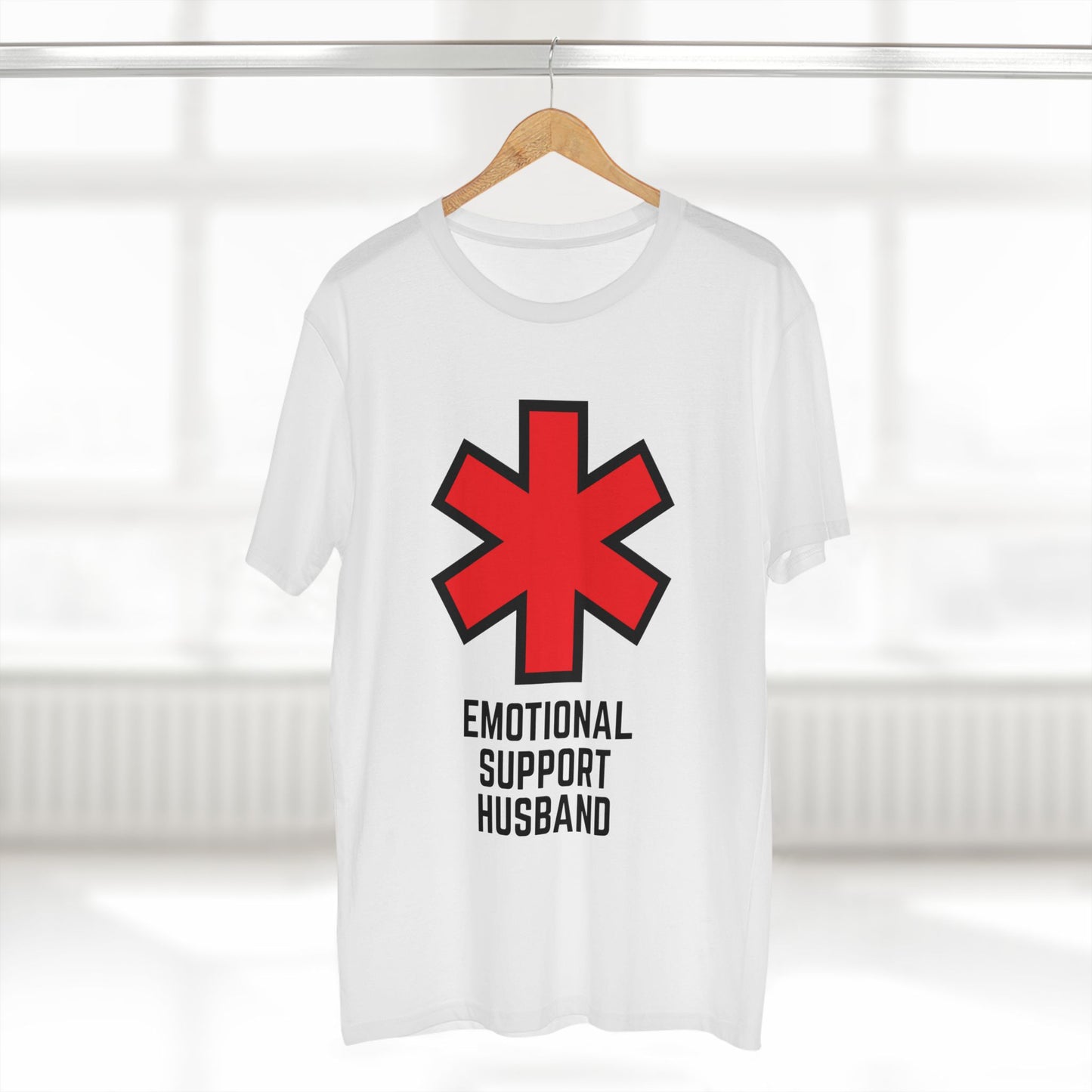 "Emotional Support Husband" Staple Tee