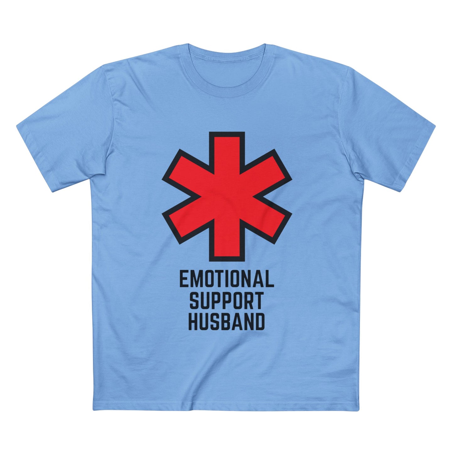 "Emotional Support Husband" Staple Tee
