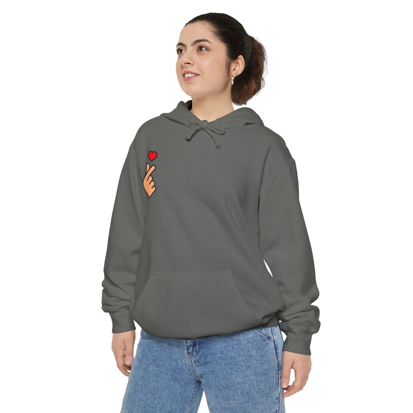 Finger Heart Unisex Hoodie