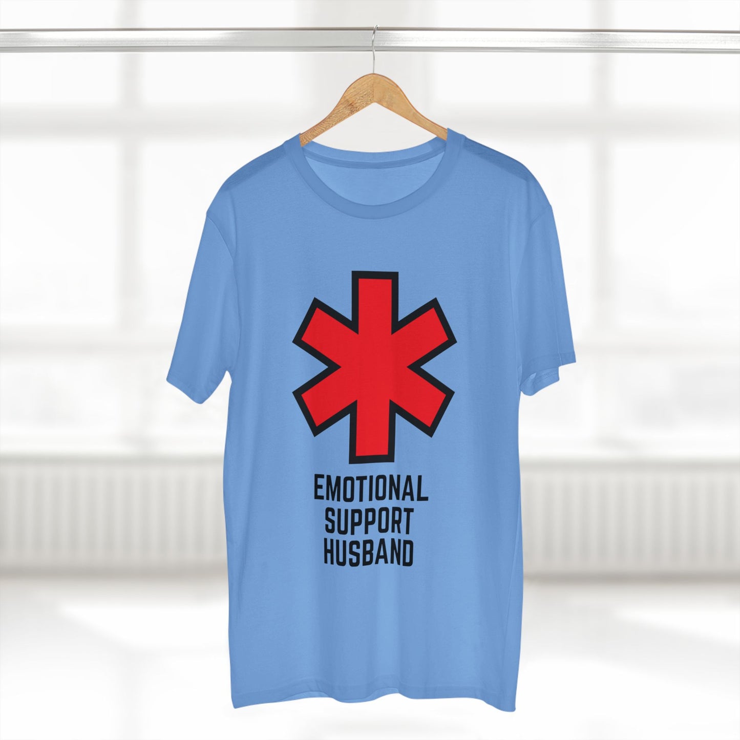 "Emotional Support Husband" Staple Tee