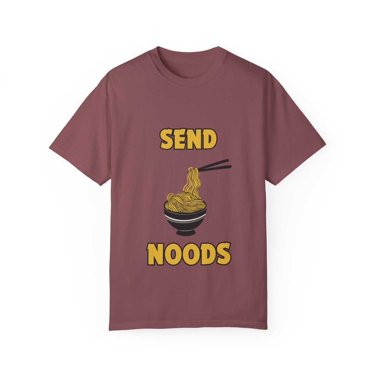 "Send Noods" Unisex Garment-Dyed T-shirt