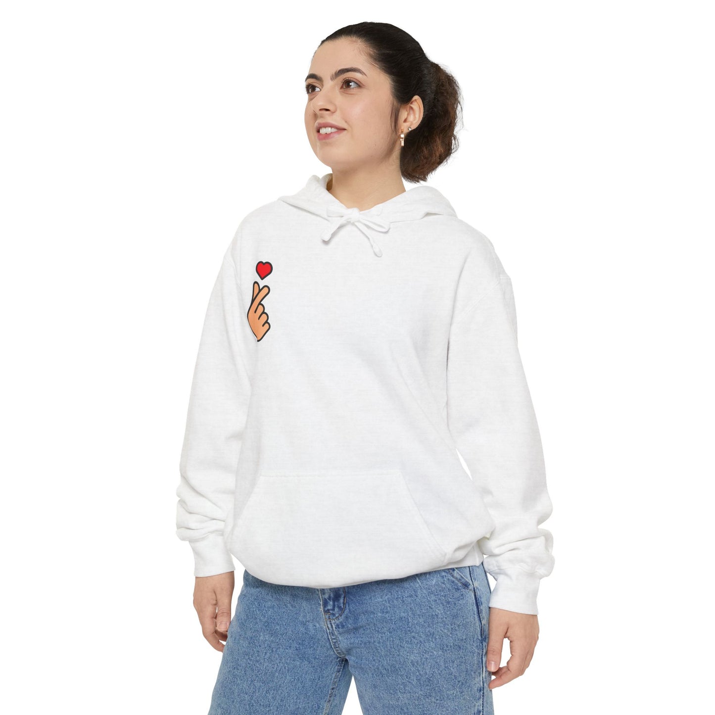 Finger Heart Unisex Hoodie