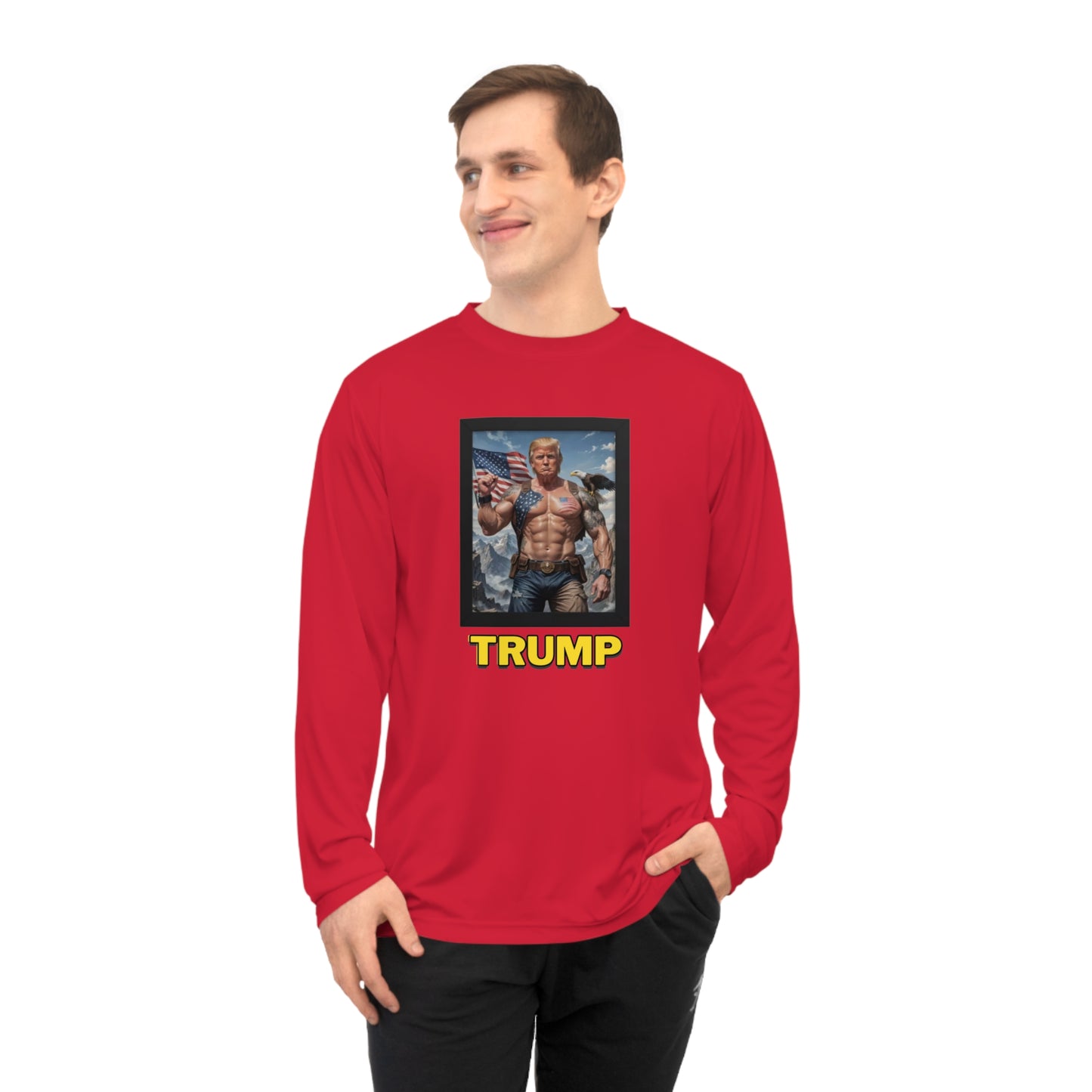 "Super Trump" High Performance Long Sleeve Shirt