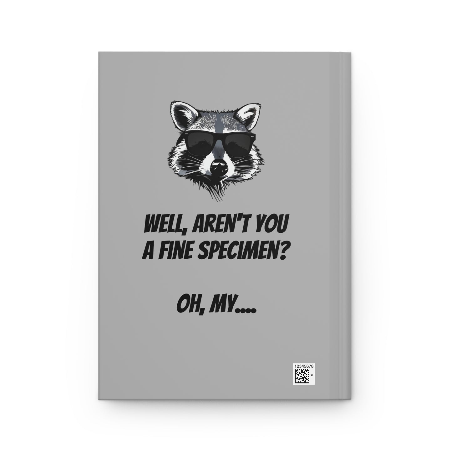 Harvard Raccoon Hardcover Journal Matte