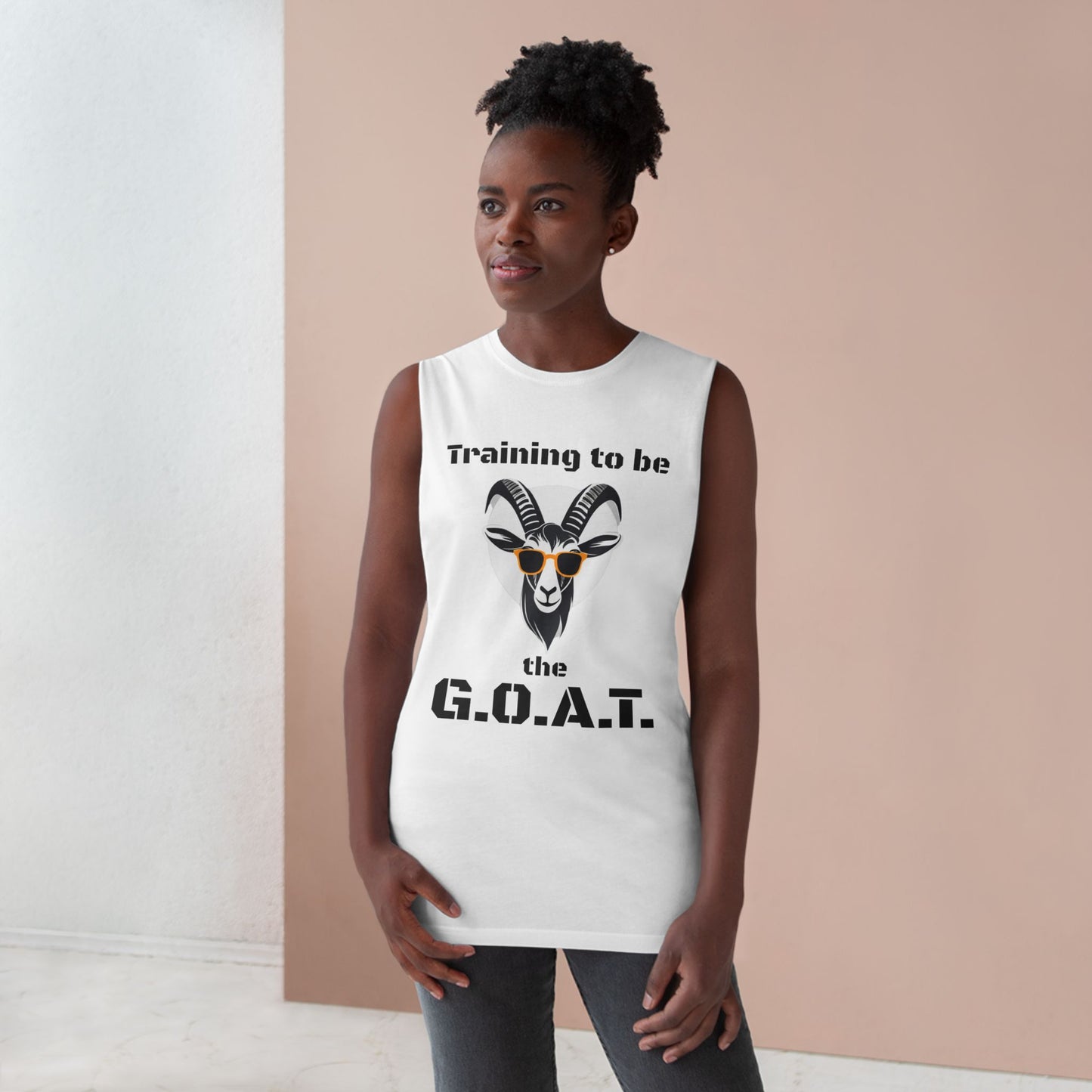 G.O.A.T. Gym Unisex Barnard Tank (D Variant)