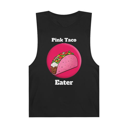 Unisex Pink Taco Barnard Tank
