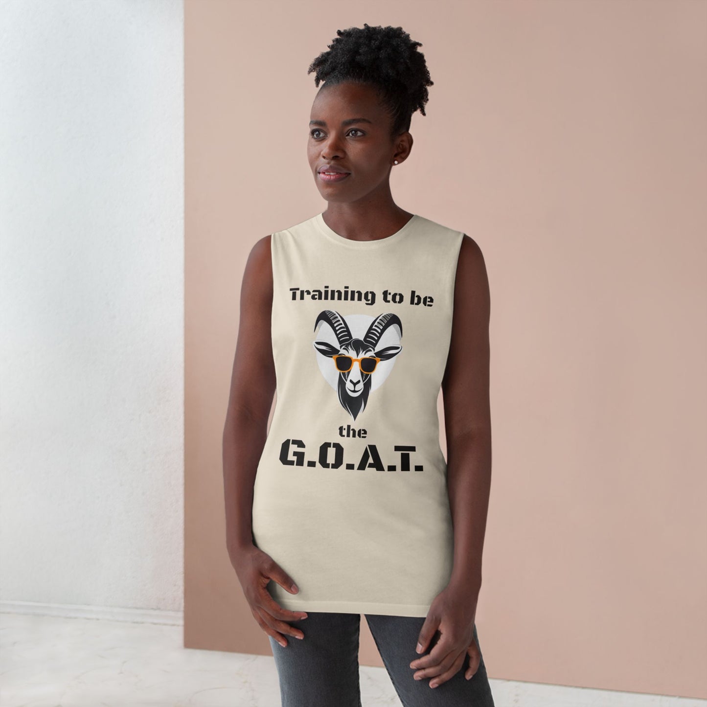 G.O.A.T. Gym Unisex Barnard Tank (D Variant)